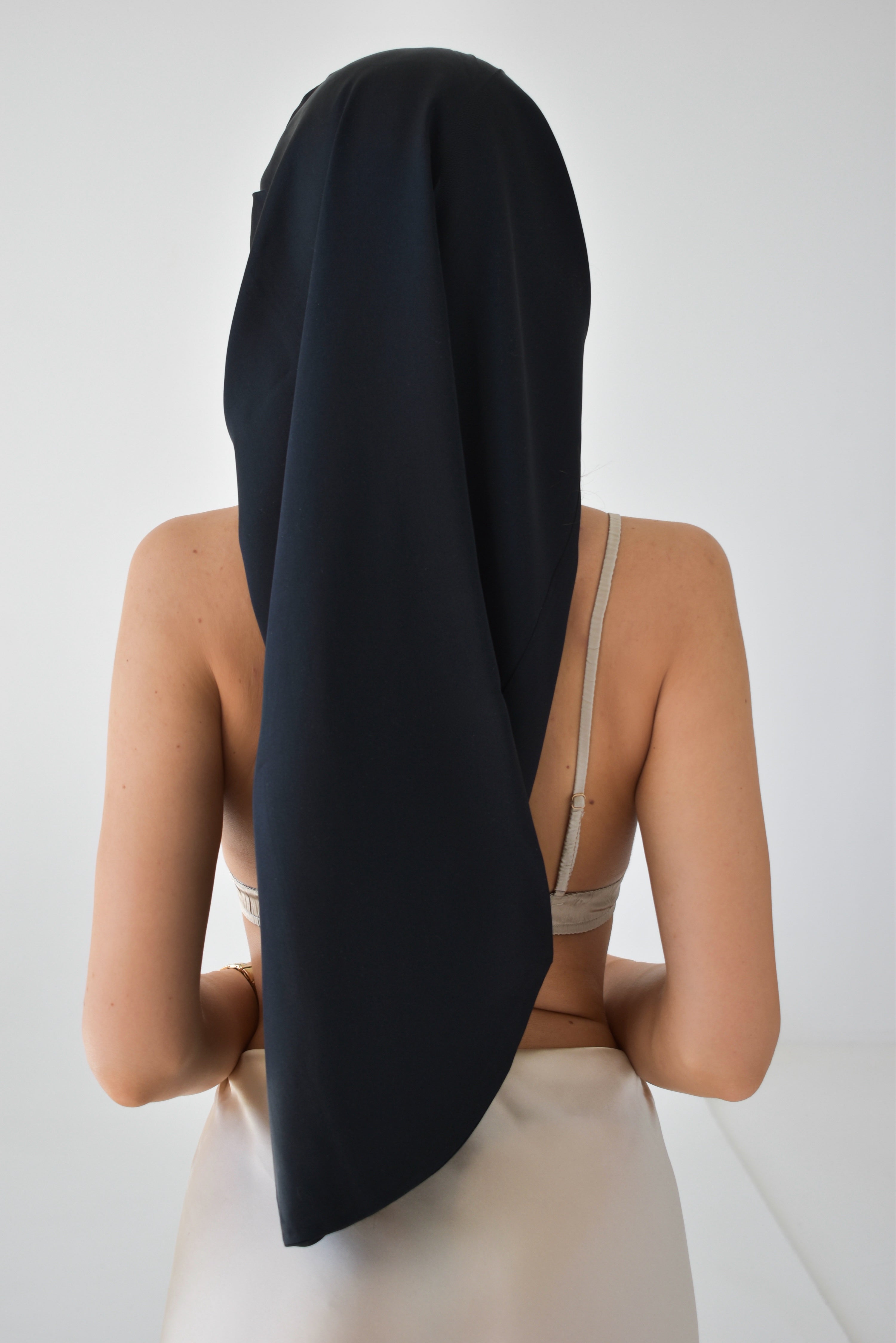 Extra Long Silk Sleeping Bonnet