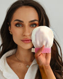 Silk exfoliating peeling FACE glove