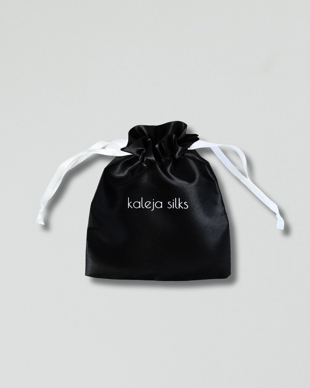 Satin pouch bag