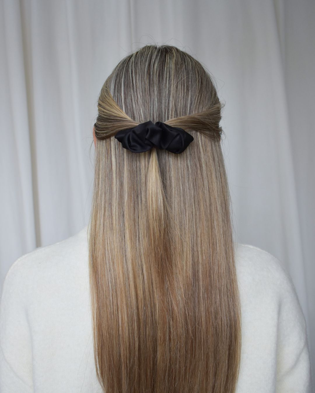 Scrunchie hair clip
