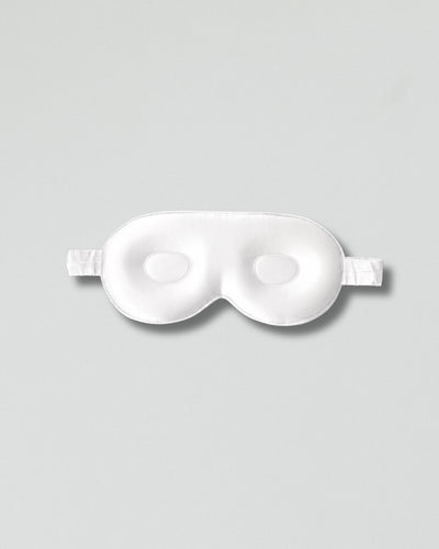 Eyelash protecting silk eye masks