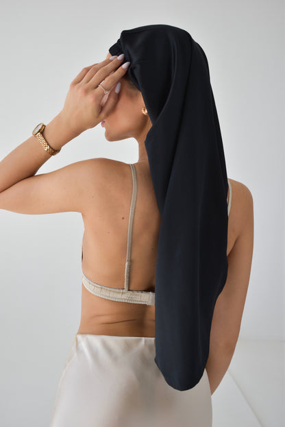 Extra Long Silk Sleeping Bonnet