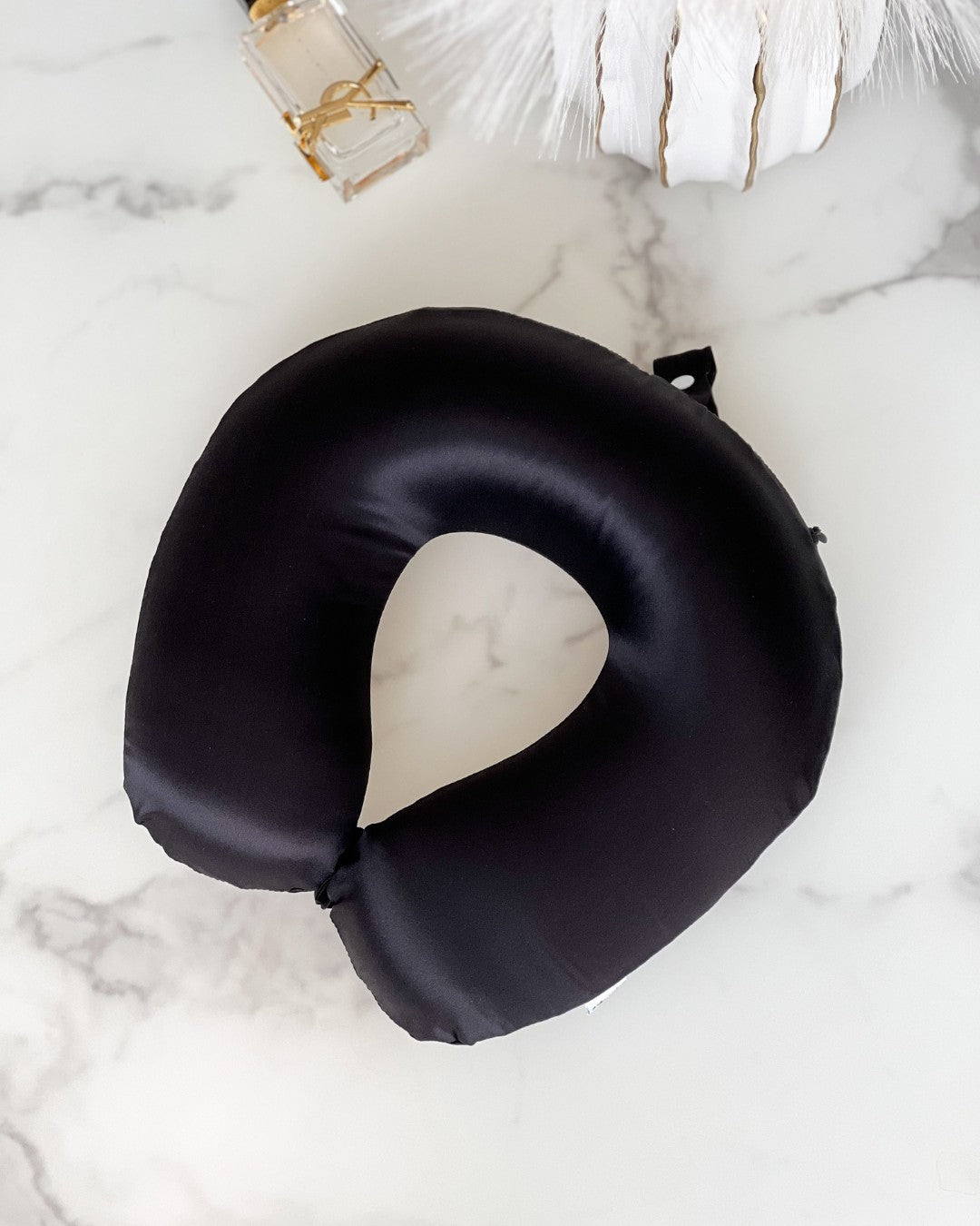 black silk travel pillow, kaleja silks