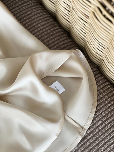 Short Silk slip dress