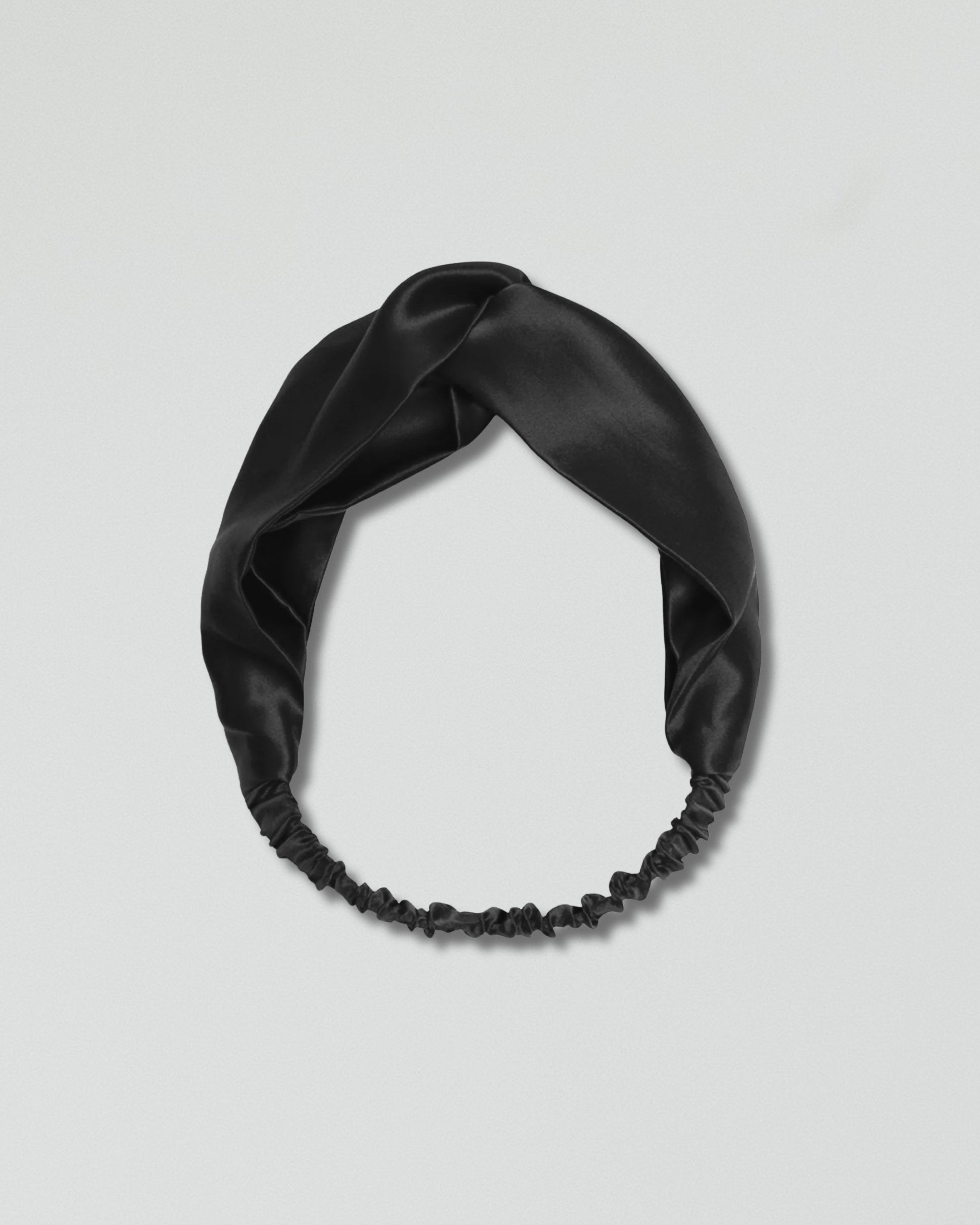 Knot dizaina zīda matu lenta