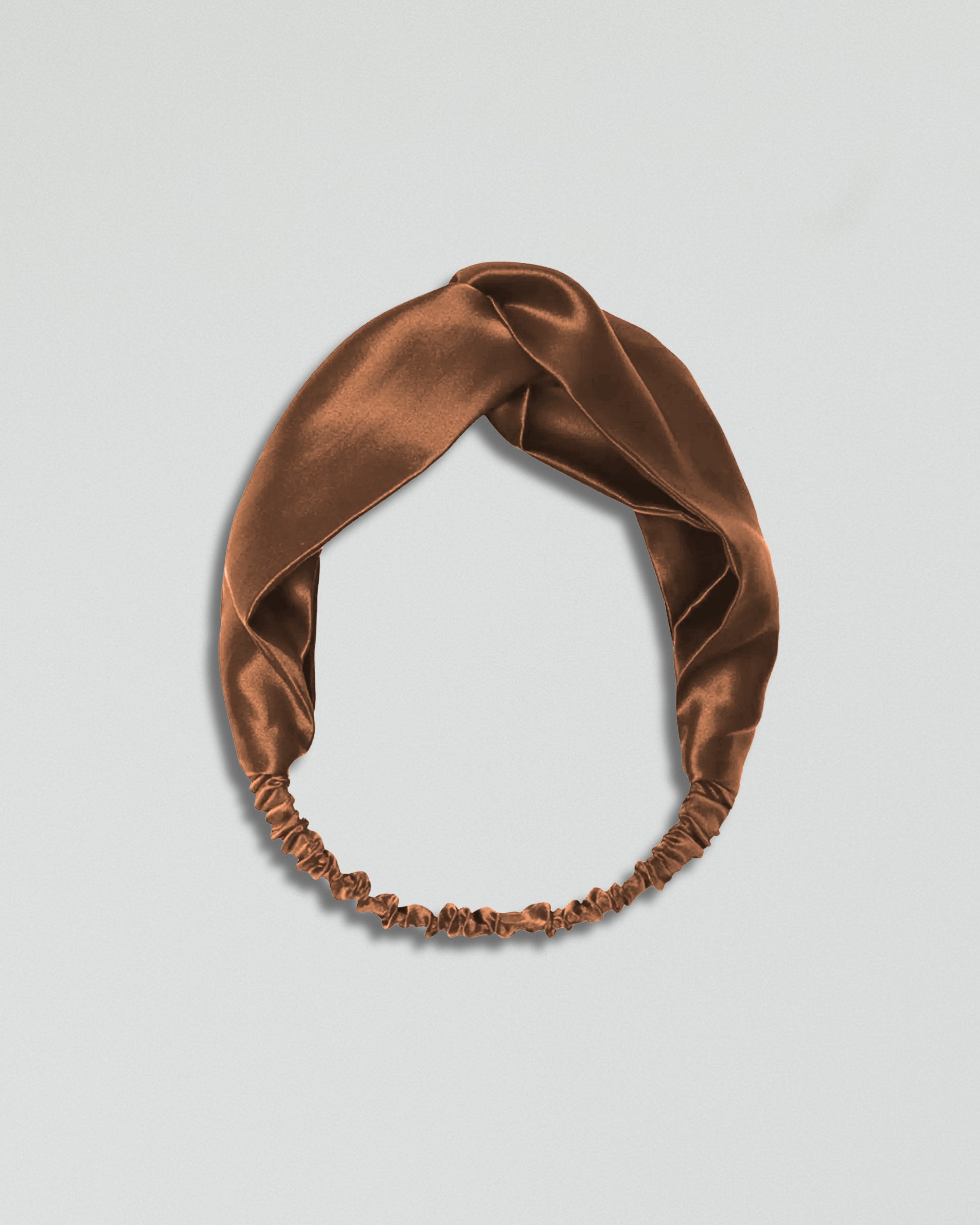 Knot dizaina zīda matu lenta