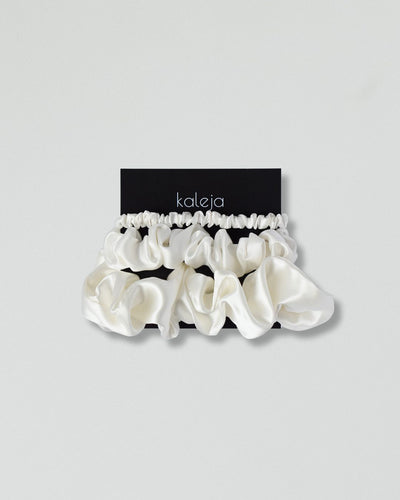 TRIO Silk hair tie sets