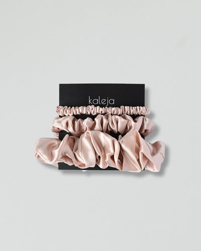 TRIO Silk hair tie sets