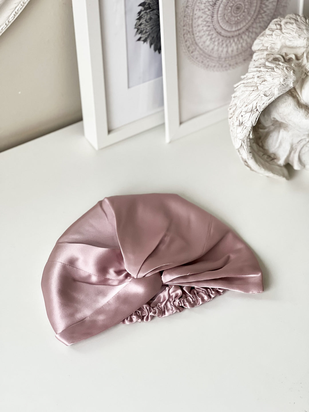 Silk sleeping bonnet