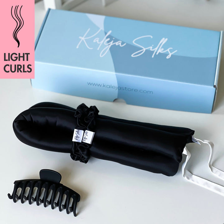 LARGE Silk hair curler sets