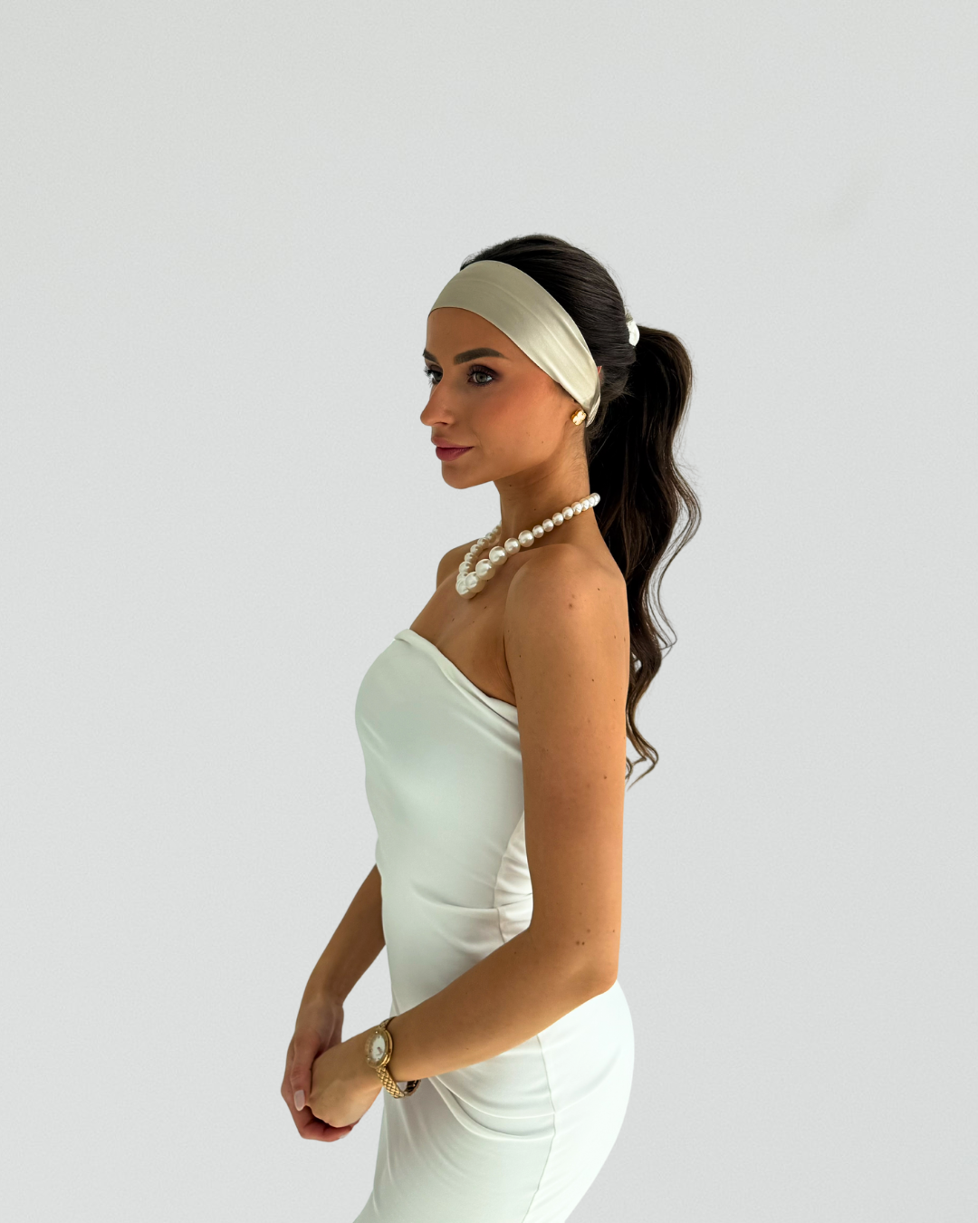 Silk hairband