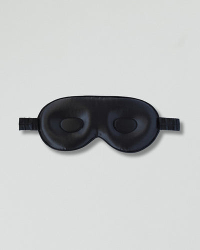 Eyelash protecting silk eye masks