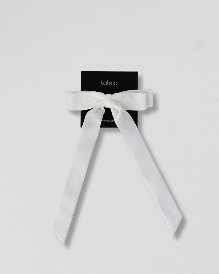 Ribbon bow hair clip