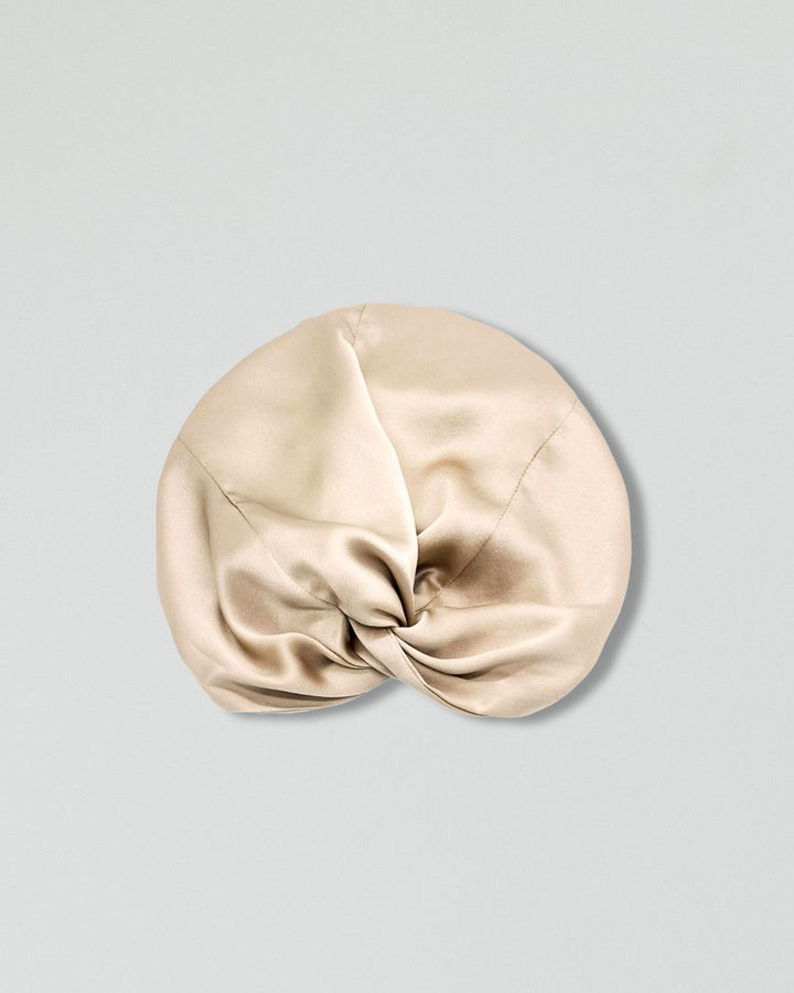 Silk sleeping bonnet