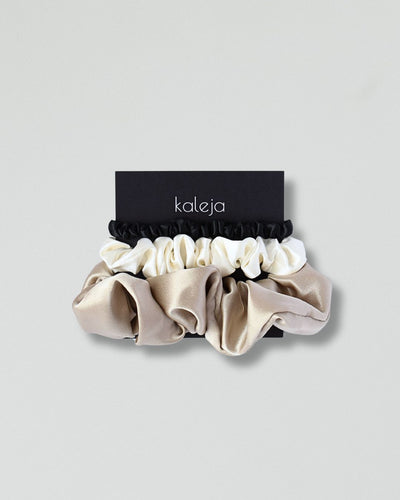 TRIO Silk hair tie sets