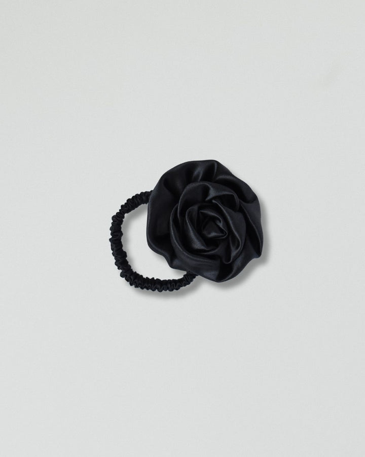 Silk Rose hair ties