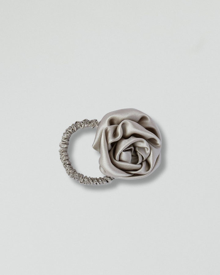 Silk Rose hair ties