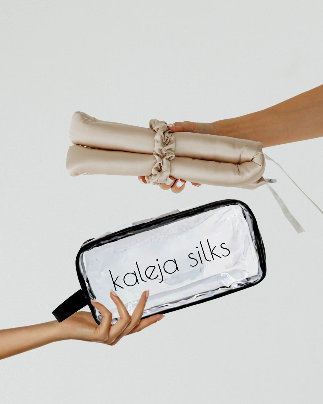 LARGE Silk hair curler sets