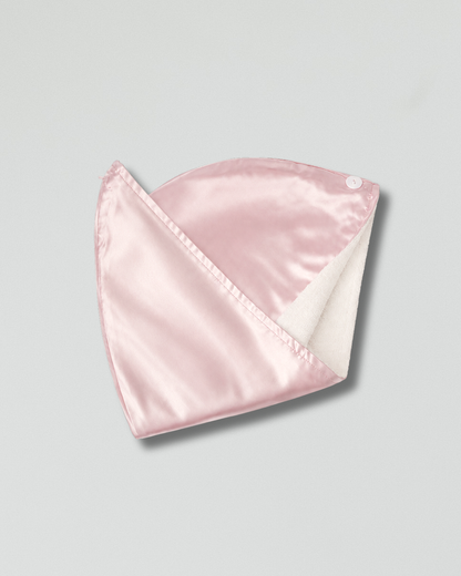 Double sided hair towel/turban
